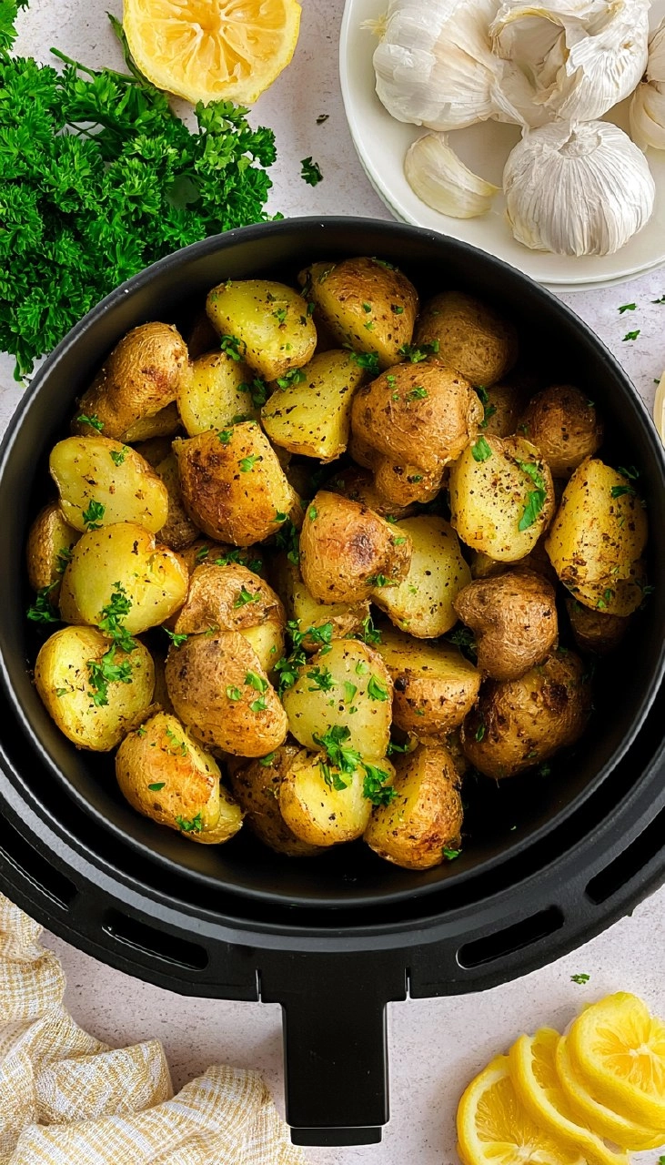 Air Fryer Greek Roasted Potatoes 65 Air Fryer Greek Roasted Potatoes