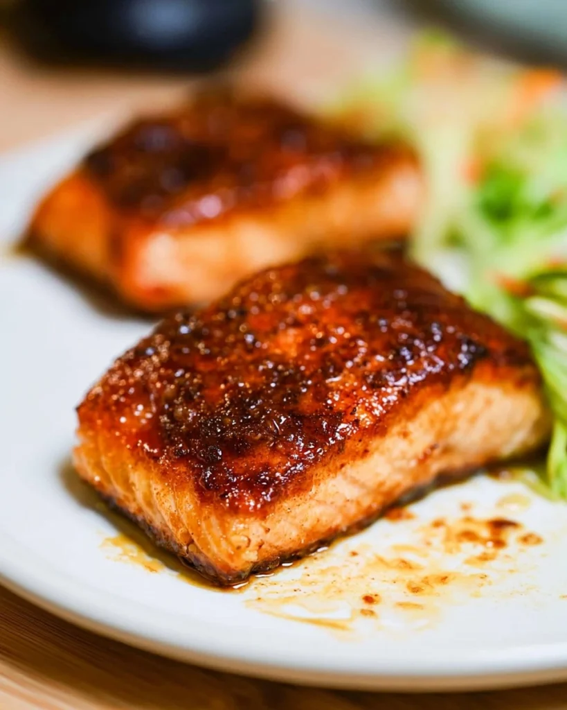 Air-Fryer-Sweet-and-Spicy-Salmon-Recipe