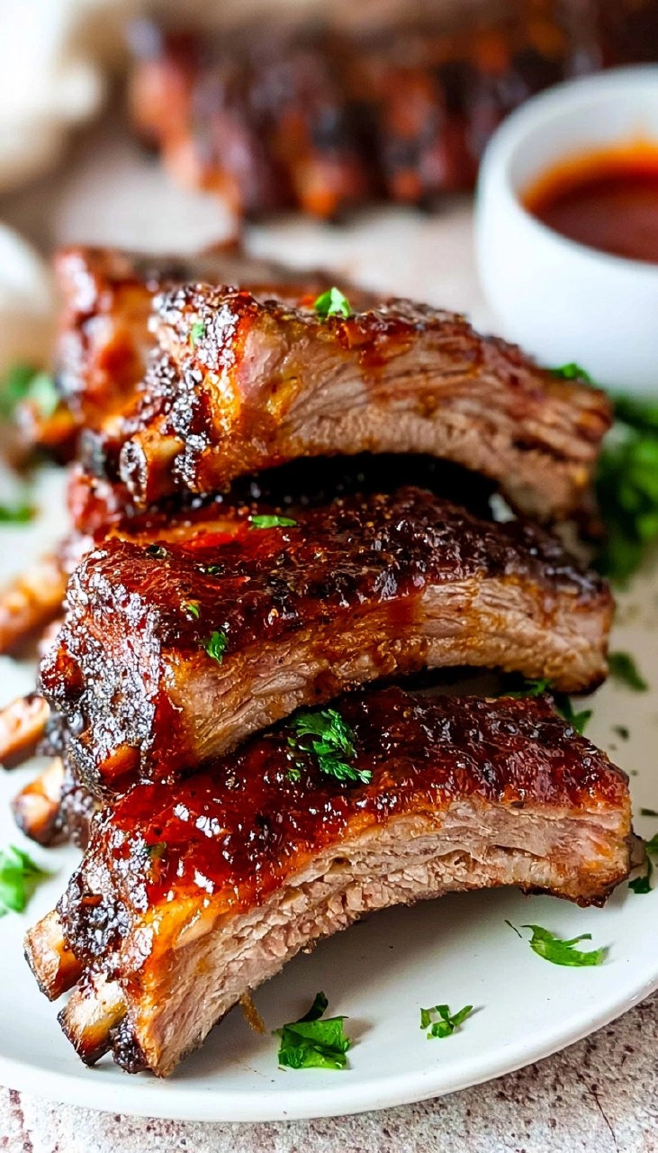 BBQ Ribs | Sticky Oven-Roasted Ribs for Father’s Day