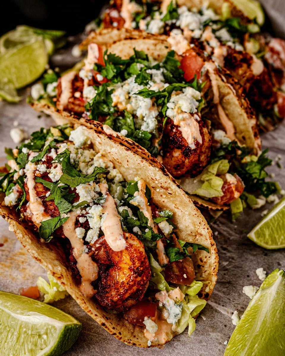 Blackened Shrimp Tacos