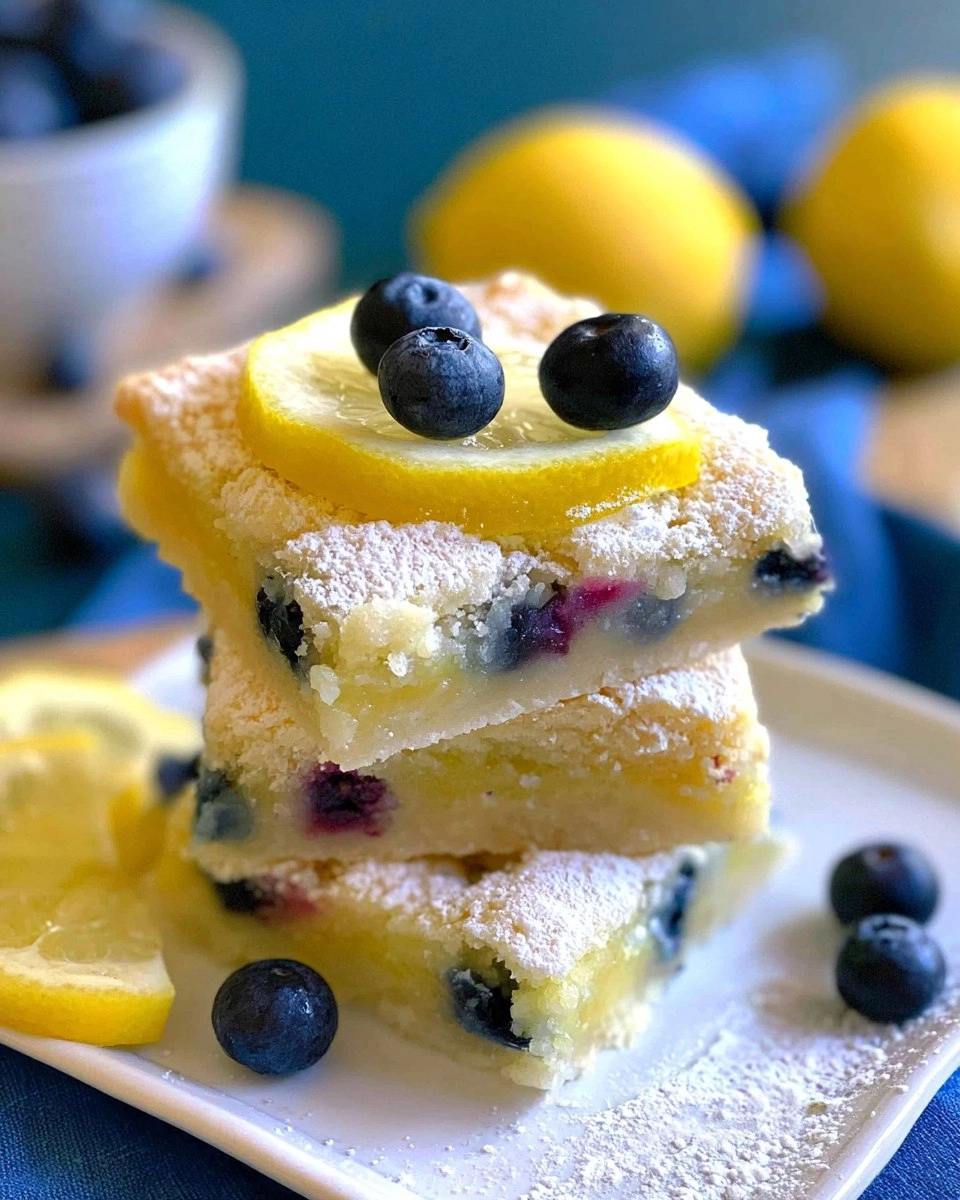 Blueberry Lemon Bars | Sweet-Tart Picnic Dessert Squares 89 Blueberry Lemon Bars | Sweet-Tart Picnic Dessert Squares