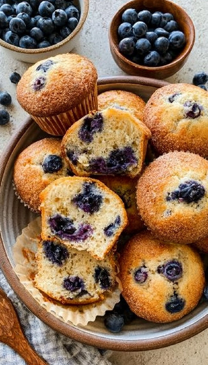 Blueberry Yogurt Muffins 120 Blueberry Yogurt Muffins