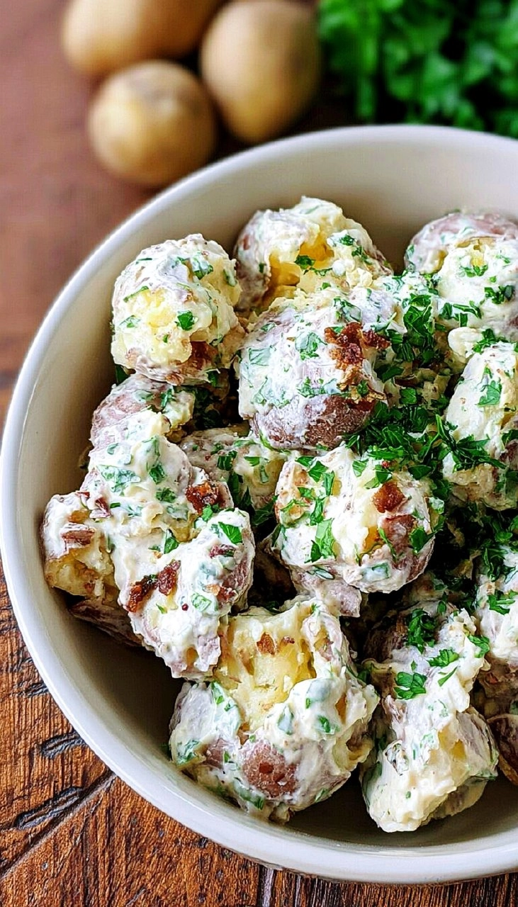 Buttermilk Smashed Potato Salad | Creamy BBQ Side for Memorial Day 105 Buttermilk Smashed Potato Salad | Creamy BBQ Side for Memorial Day