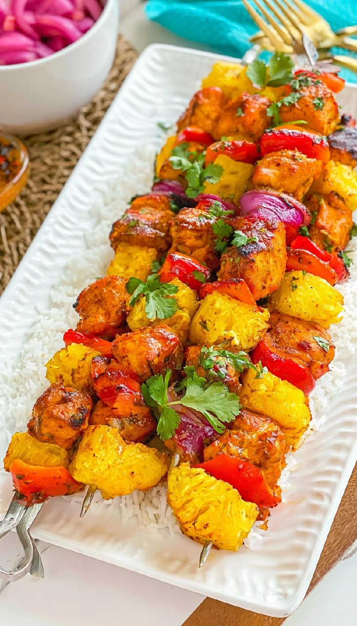 Chicken Pineapple Kebabs