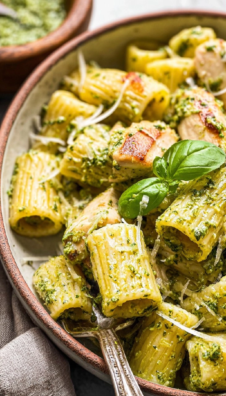 Chicken and Pesto Pasta