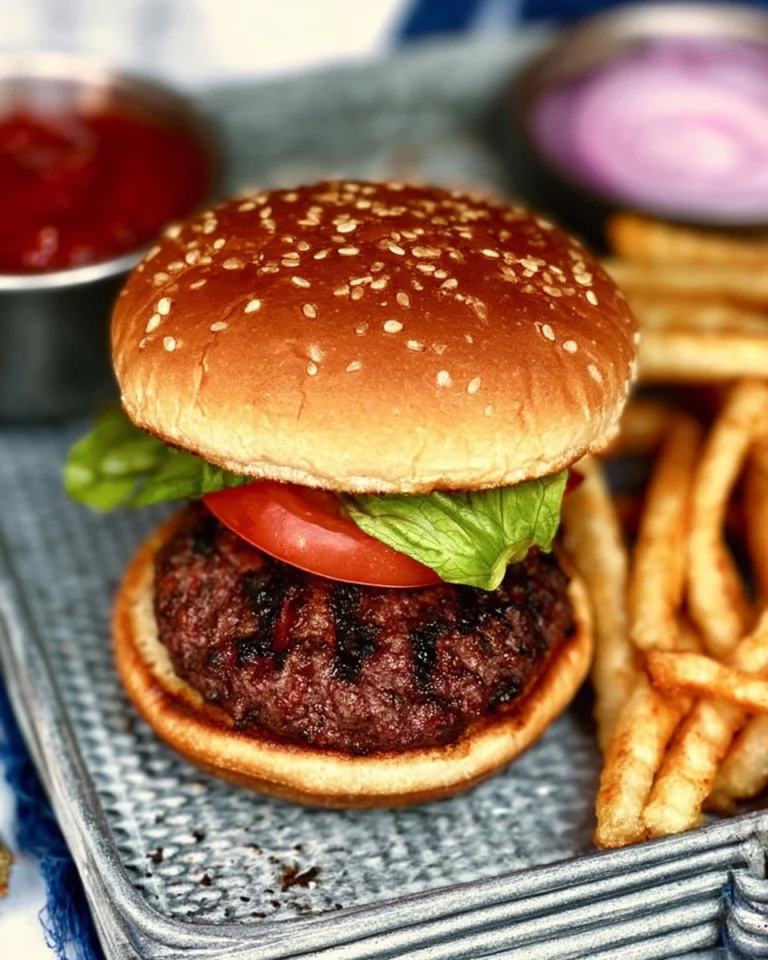 Classic-Burger-Juicy-Grilled-Burgers-for-Memorial-Day-Cookouts-Recipe