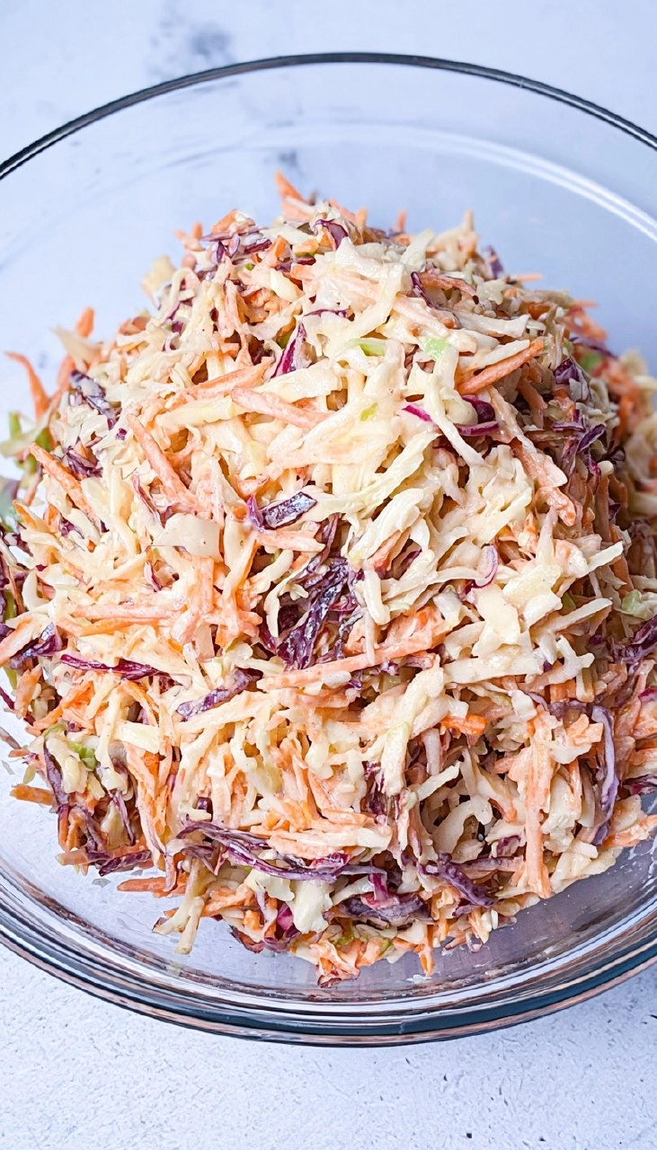 Classic Coleslaw | Creamy Crunchy BBQ Side Salad 85 Classic Coleslaw | Creamy Crunchy BBQ Side Salad