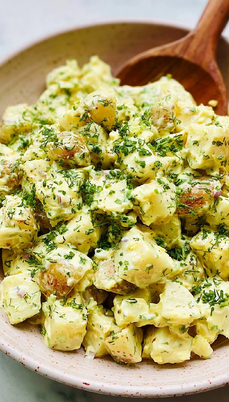 Creamy Potato Salad | Easy Make-Ahead BBQ Side Salad