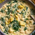 Creamy-Spinach-Artichoke-Butter-Beans-Recipe