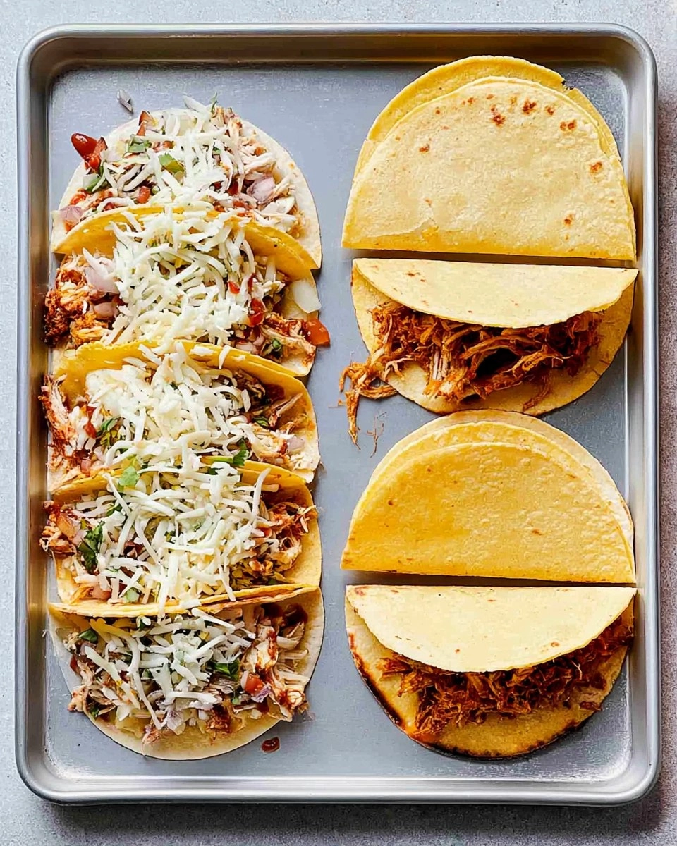 Crispy Baked Chicken Tacos
