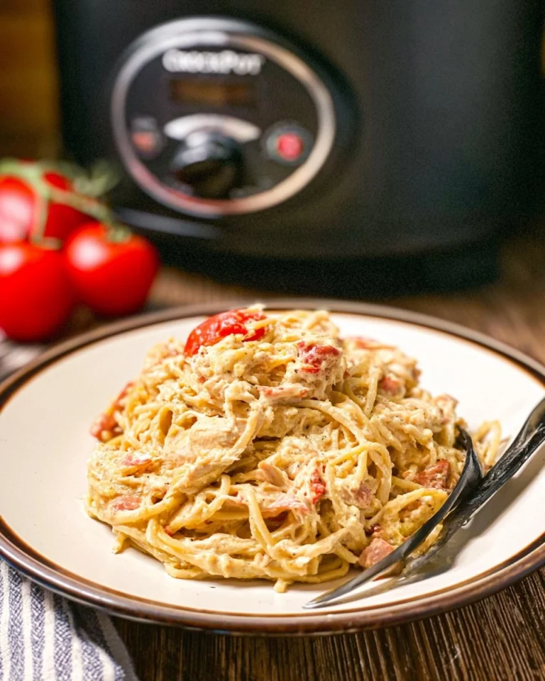 Crockpot-Chicken-Spaghetti-Recipe