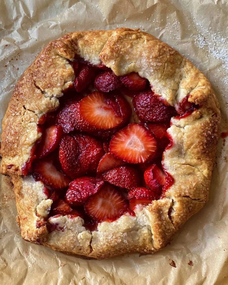 Easy-Strawberry-Galette-no-pie-pan-needed-Recipe