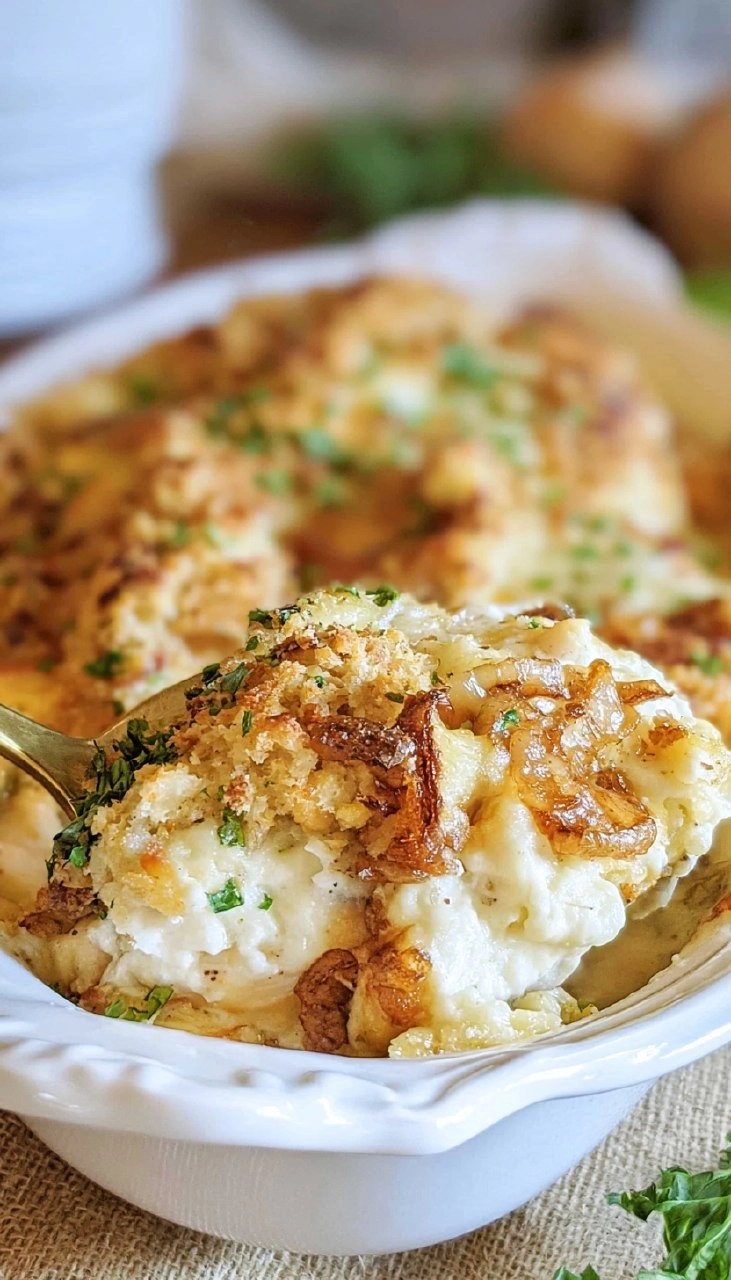 French Onion Chicken Bake