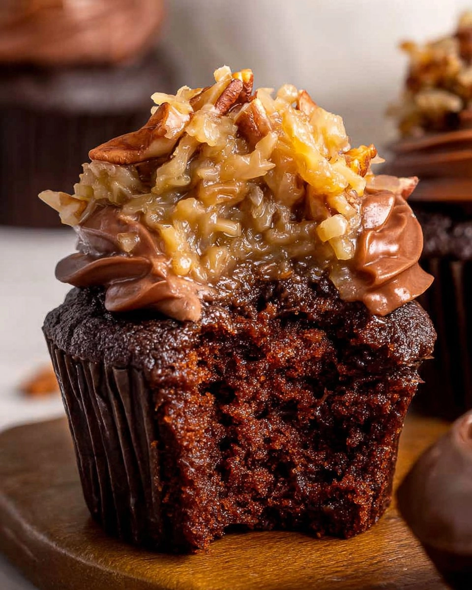 German-Chocolate-Cupcakes-Recipe