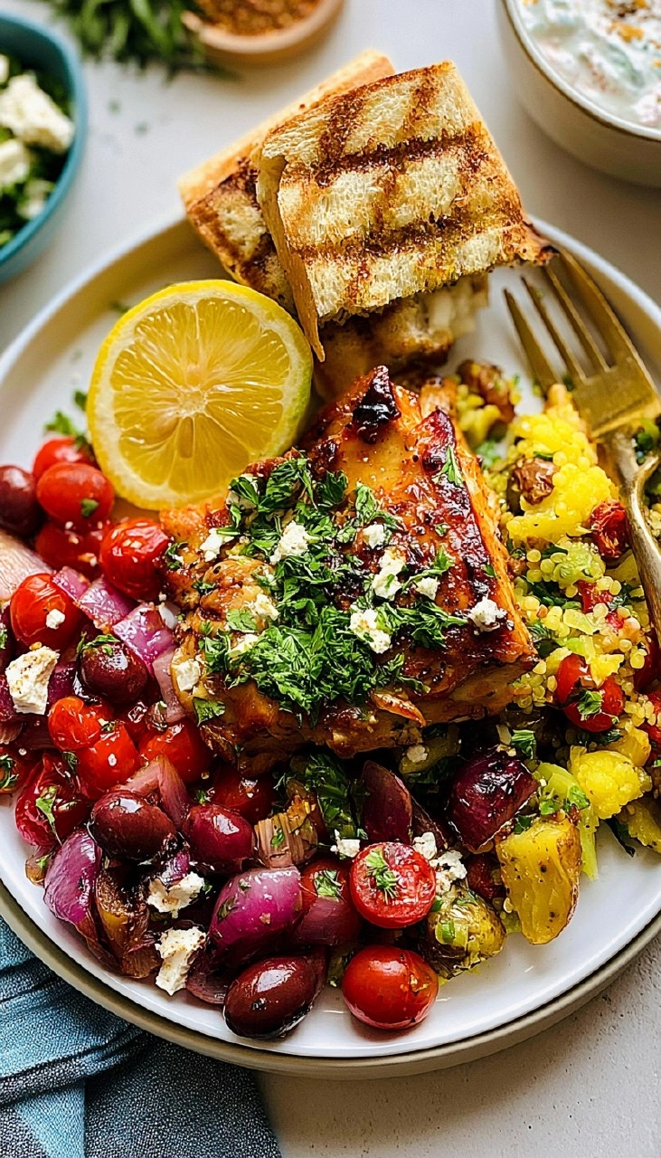 Greek Sheet Pan Chicken