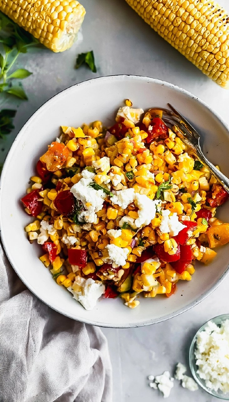 Grilled Corn Salad | Fresh Summer Cookout Side