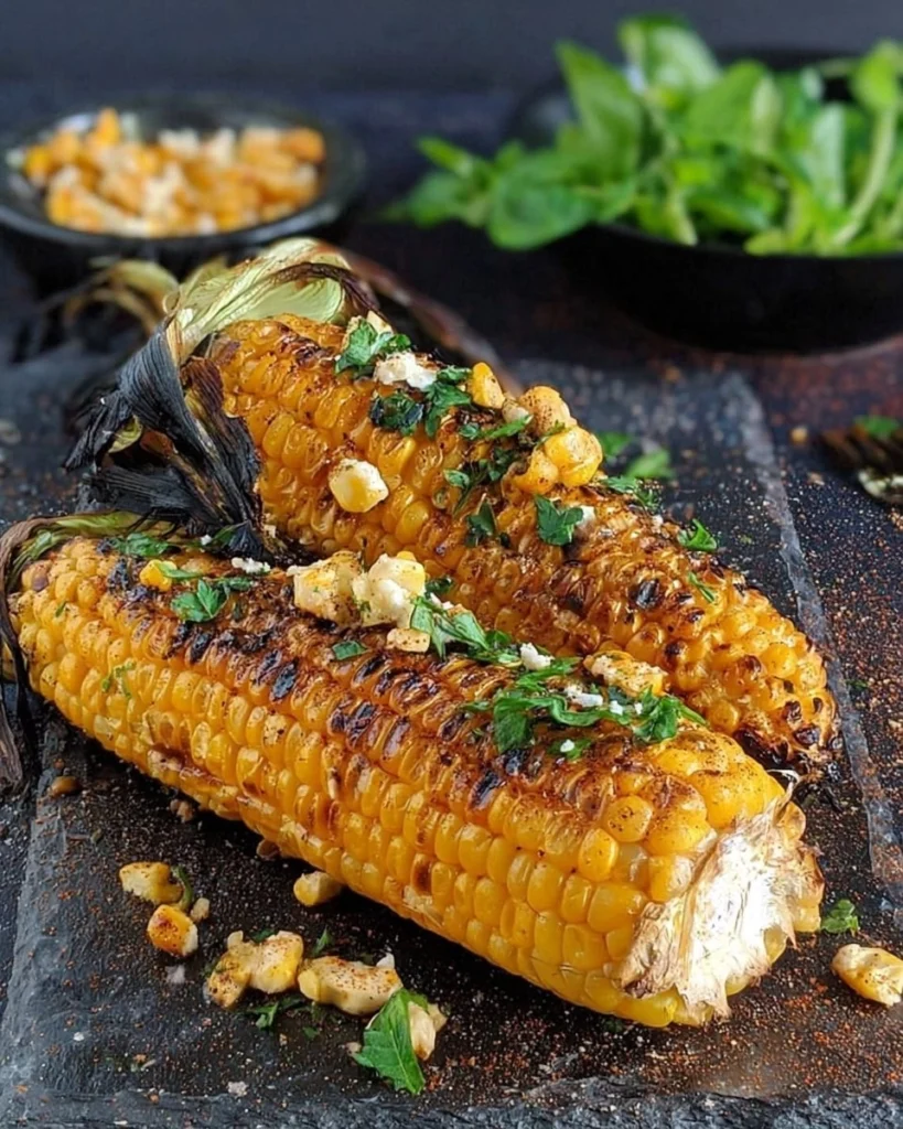 Grilled-Corn-on-the-Cob-Simple-Buttered-Summer-Cookout-Corn-Recipe