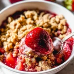 Healthy-Strawberry-Crisp-Gluten-Free-Easy-Almond-Flour-Crumble-Recipe