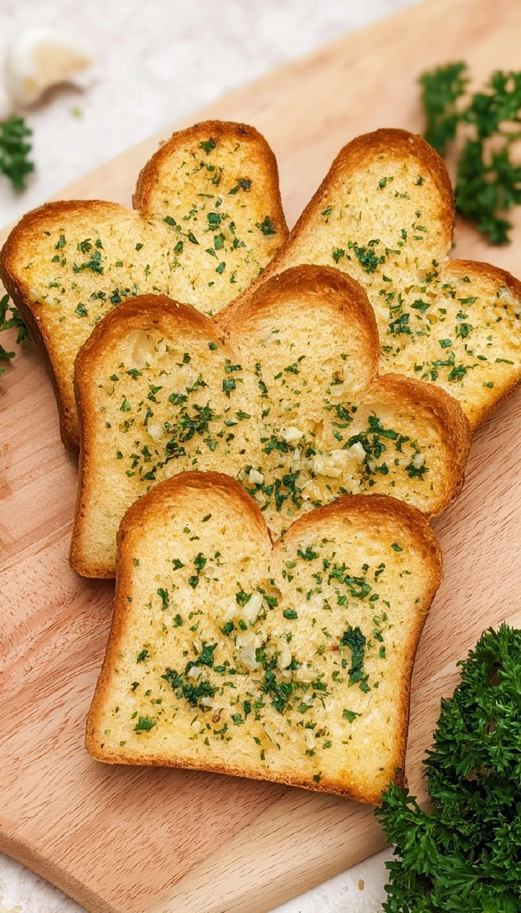Homemade Garlic Bread | Buttery Toasted Side for Pasta Night