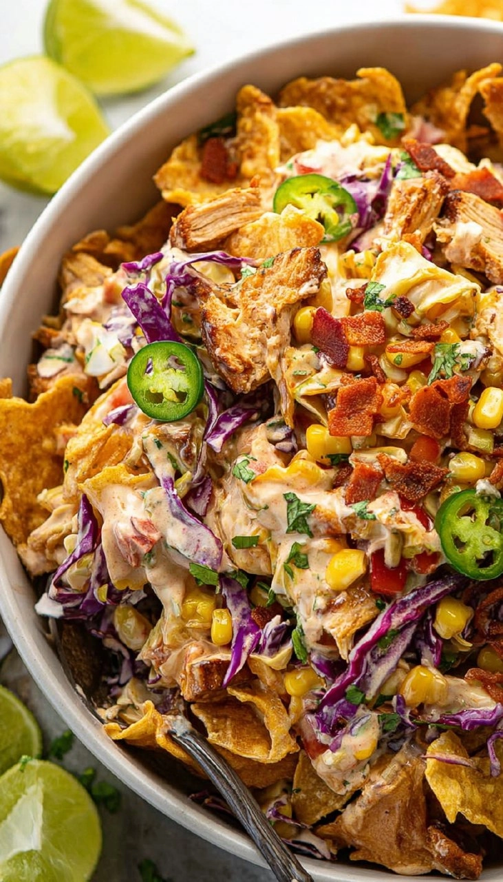 Loaded Chicken Frito Cowboy Cabbage
