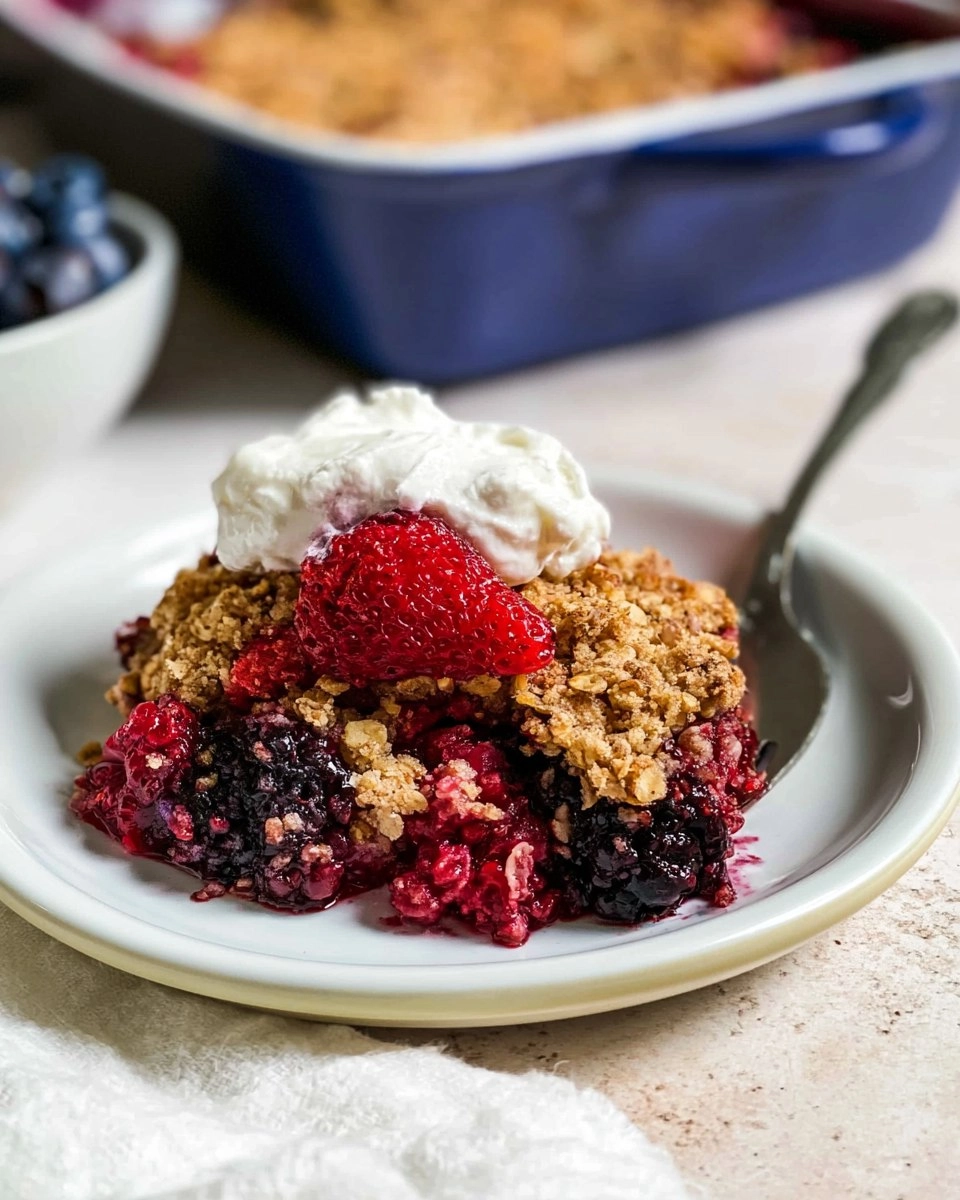 Mixed Berry Crisp