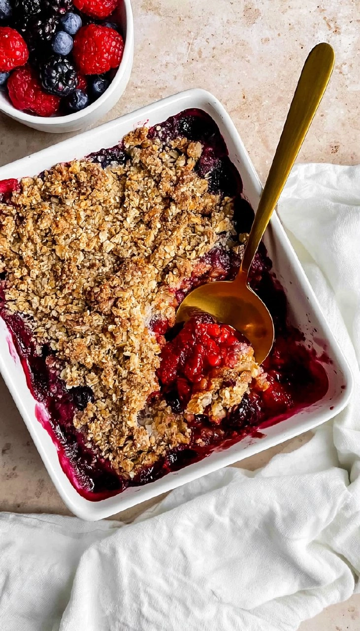 Mixed Berry Crisp