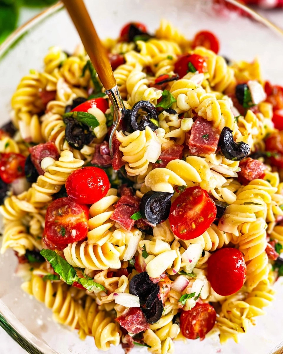 Pasta Salad | Easy Potluck Side for Picnics and BBQs