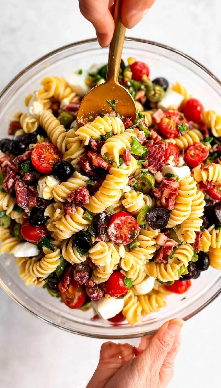 Pasta Salad | Easy Potluck Side for Picnics and BBQs