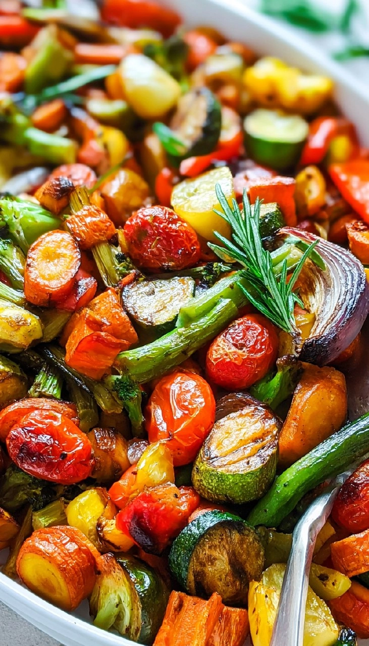 Roasted Vegetables | Easy Oven-Baked Side Dish