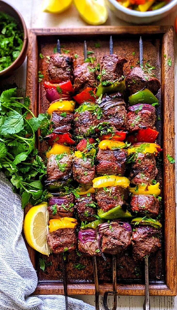 Steak Kabobs | Easy Grilled Skewers for Dad’s Cookout 140 Steak Kabobs | Easy Grilled Skewers for Dad’s Cookout