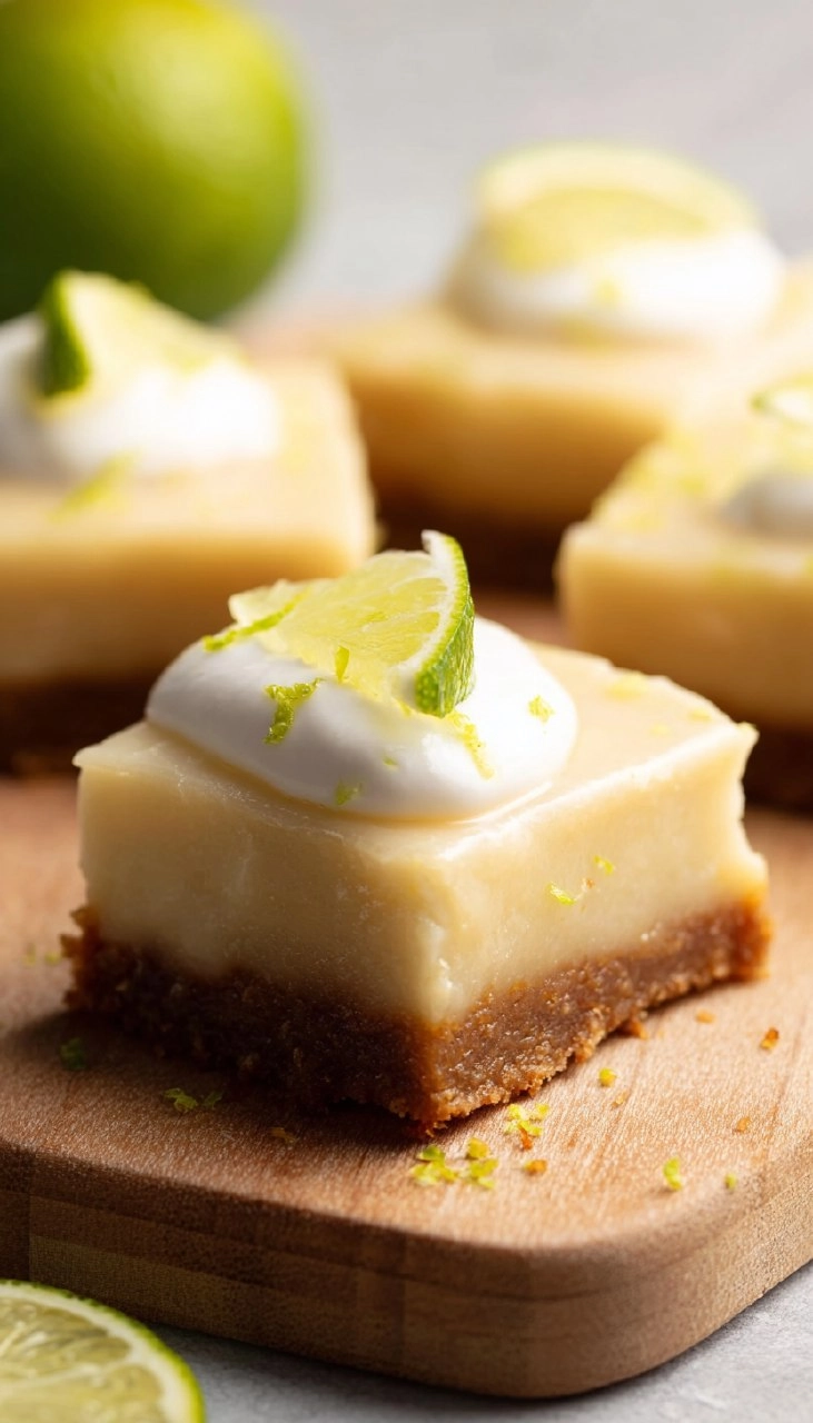 Vegan Key Lime Pie Bars