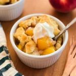 Air-Fryer-Mini-Peach-Cobbler-Recipe