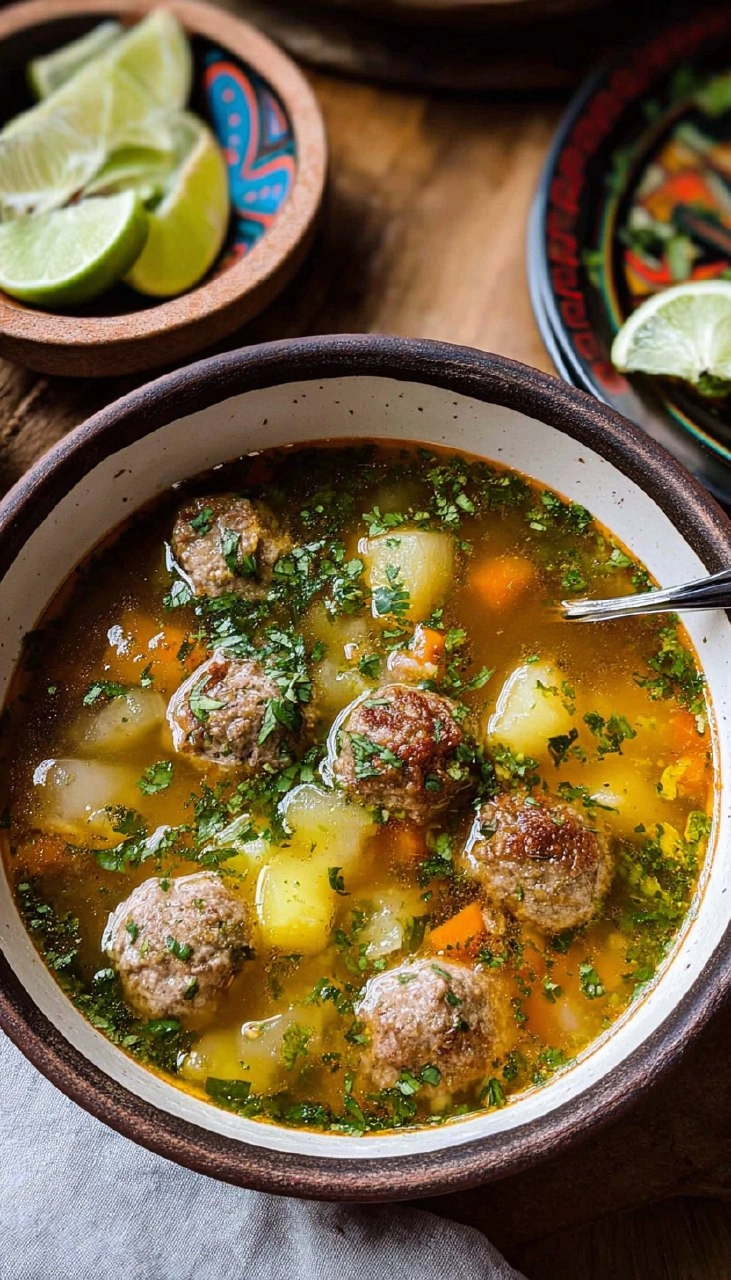 Albondigas: Mexican Meatball Soup 155 Albondigas: Mexican Meatball Soup