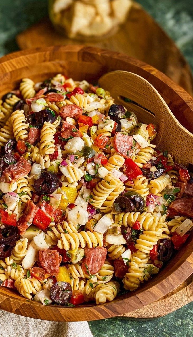 Antipasto Pasta Salad 140 Antipasto Pasta Salad
