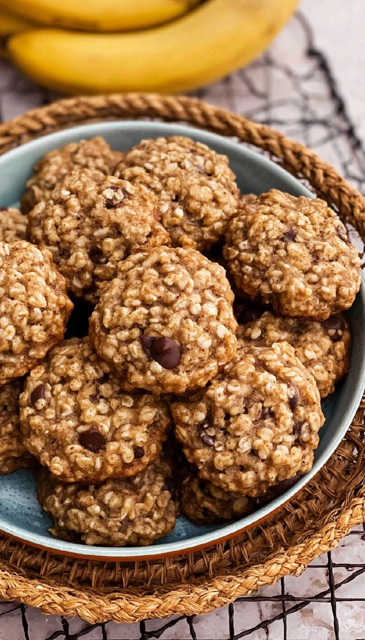 Banana Oatmeal Cookies 105 Banana Oatmeal Cookies