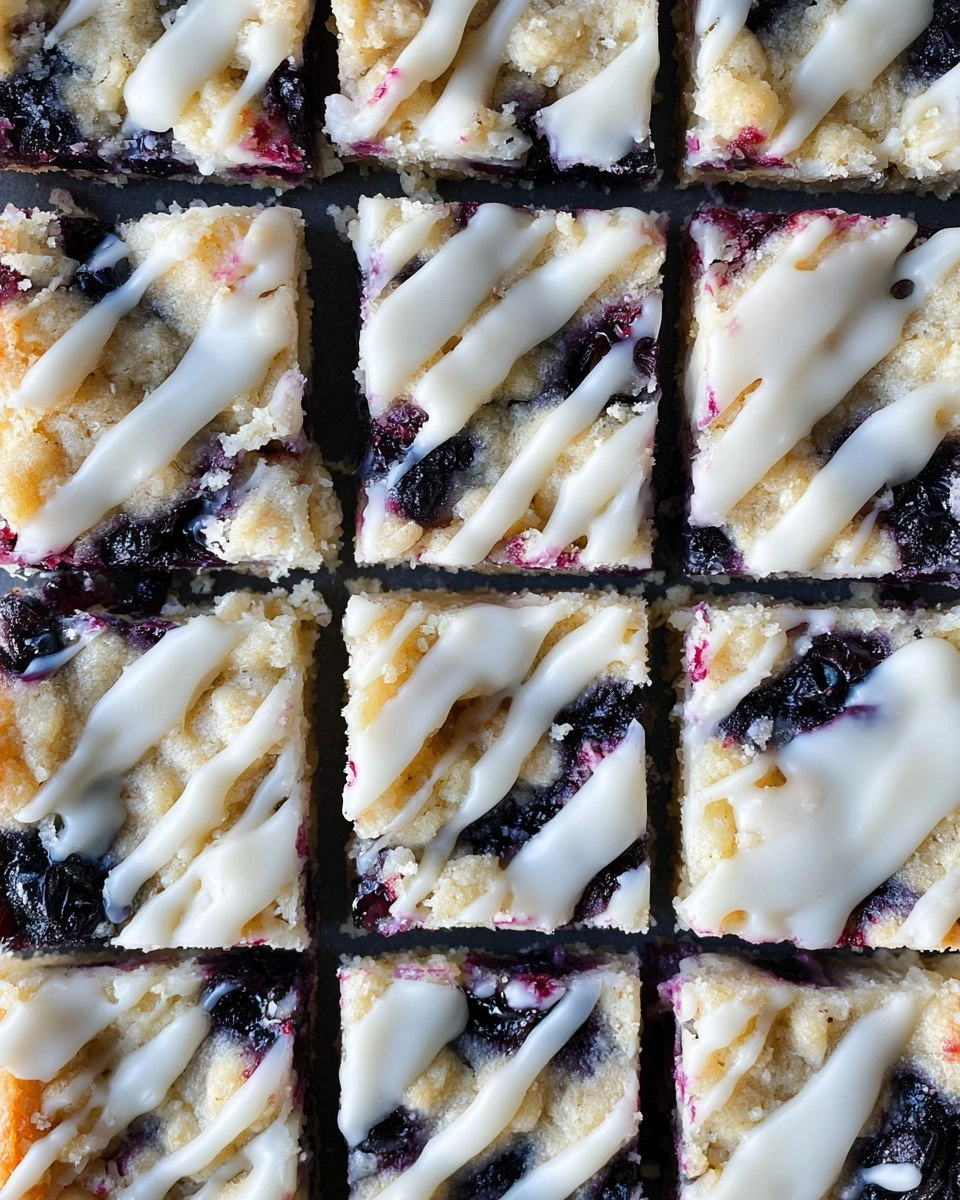 Blueberry Crumble Bars