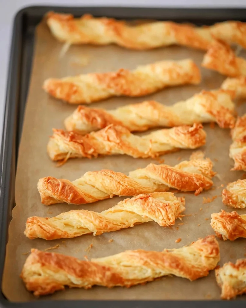 Cheese-Twists-with-Puff-Pastry-Recipe