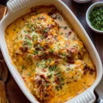 Cheesy-Ranch-Chicken-Casserole-Recipe