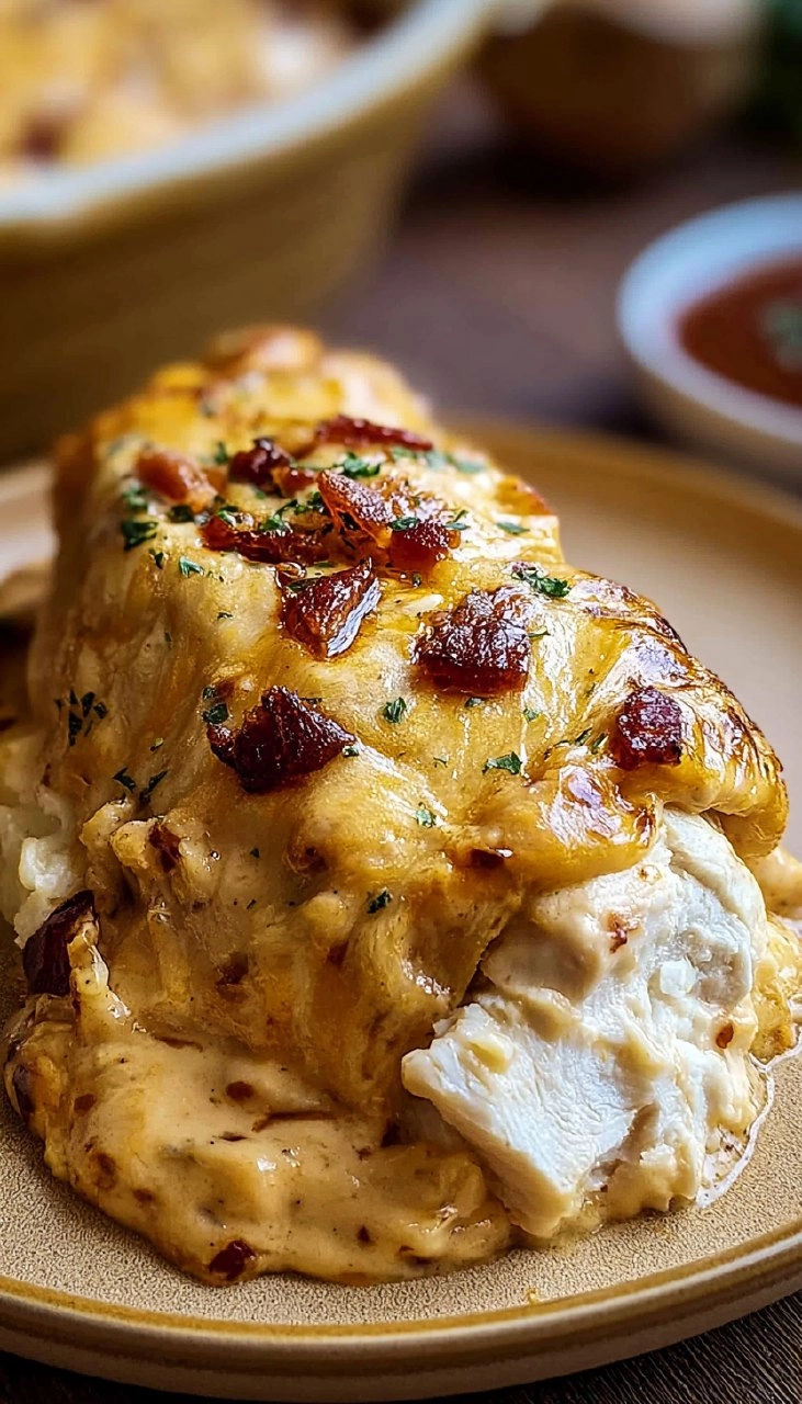 Cheesy Ranch Chicken Casserole