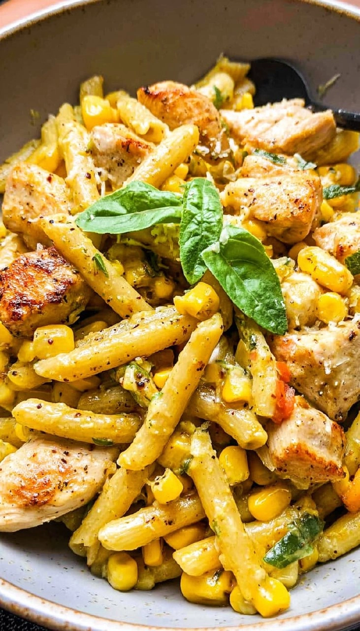 Chicken and Corn Pasta