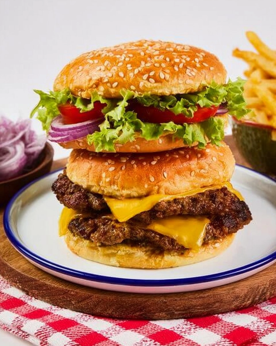 Double-Cheeseburger-Recipe