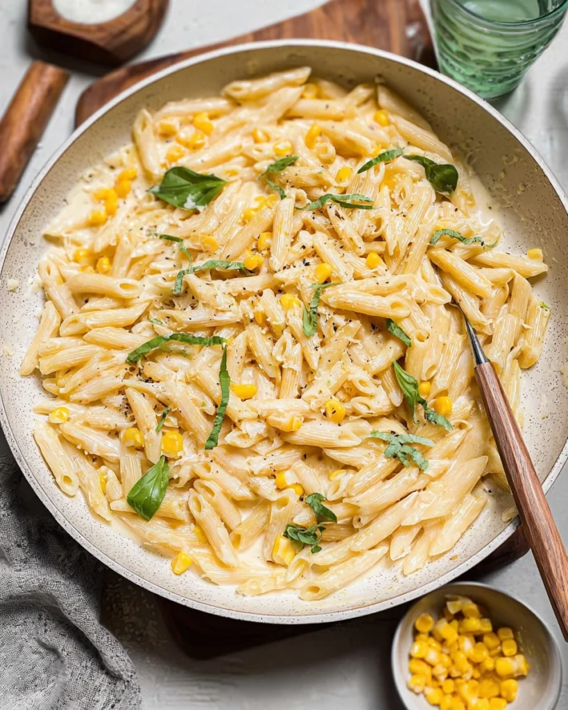 Easy-Creamy-Corn-Pasta-Recipe