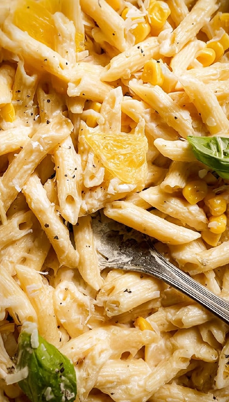 Easy Creamy Corn Pasta