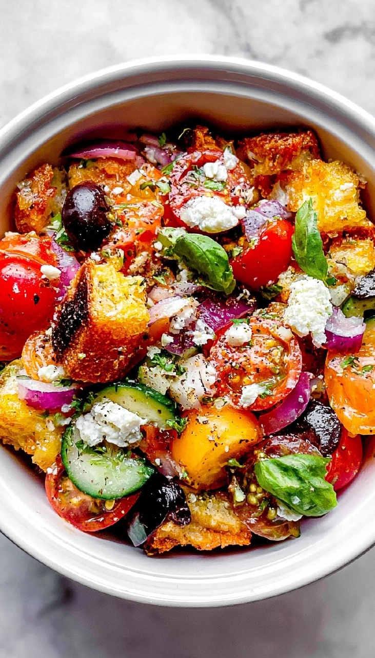 Greek-Style Bread Salad 100 Greek-Style Bread Salad