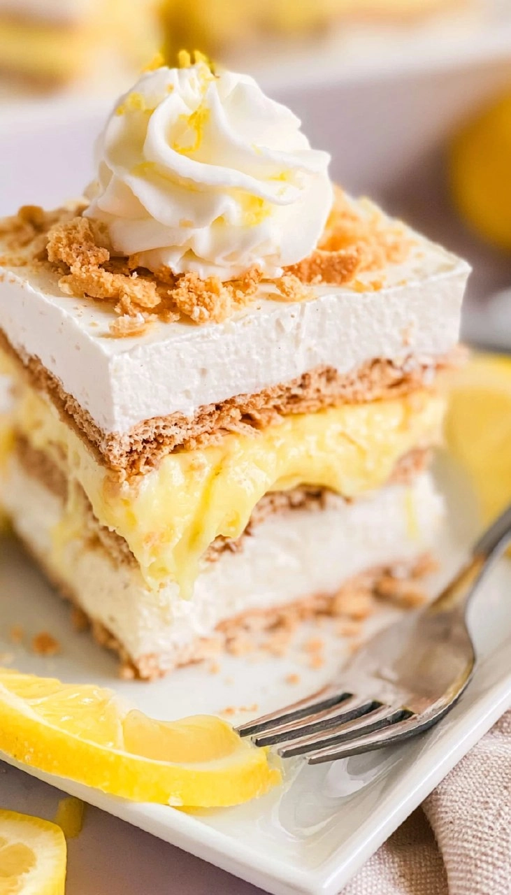 Lemon Icebox Cake