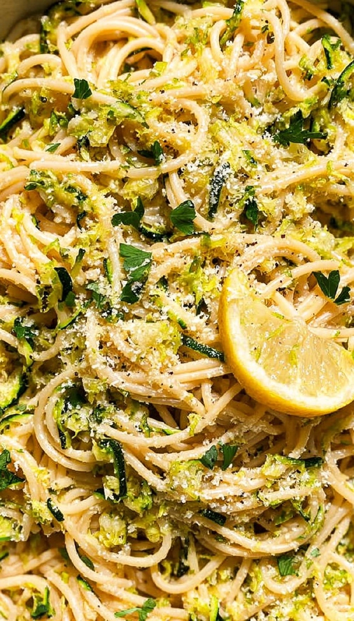 Lemon Zucchini Pasta 90 Lemon Zucchini Pasta