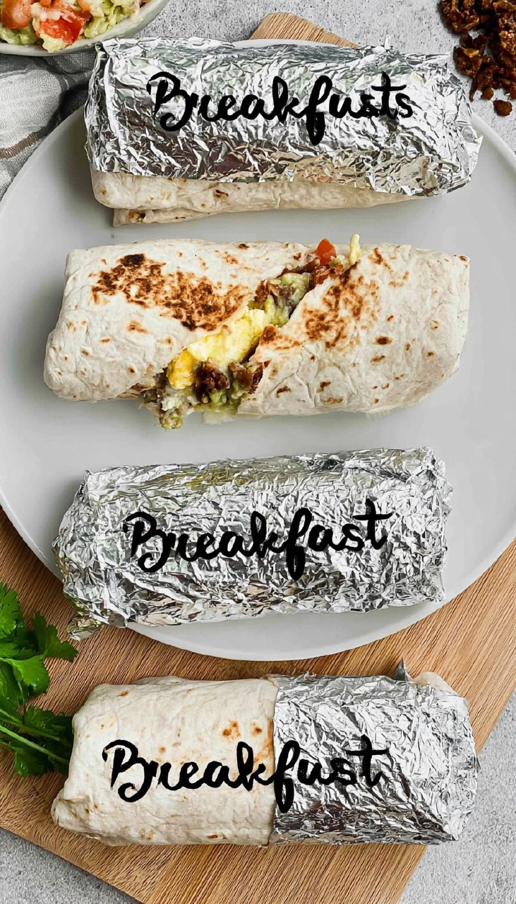 Meal Prep Breakfast Burritos