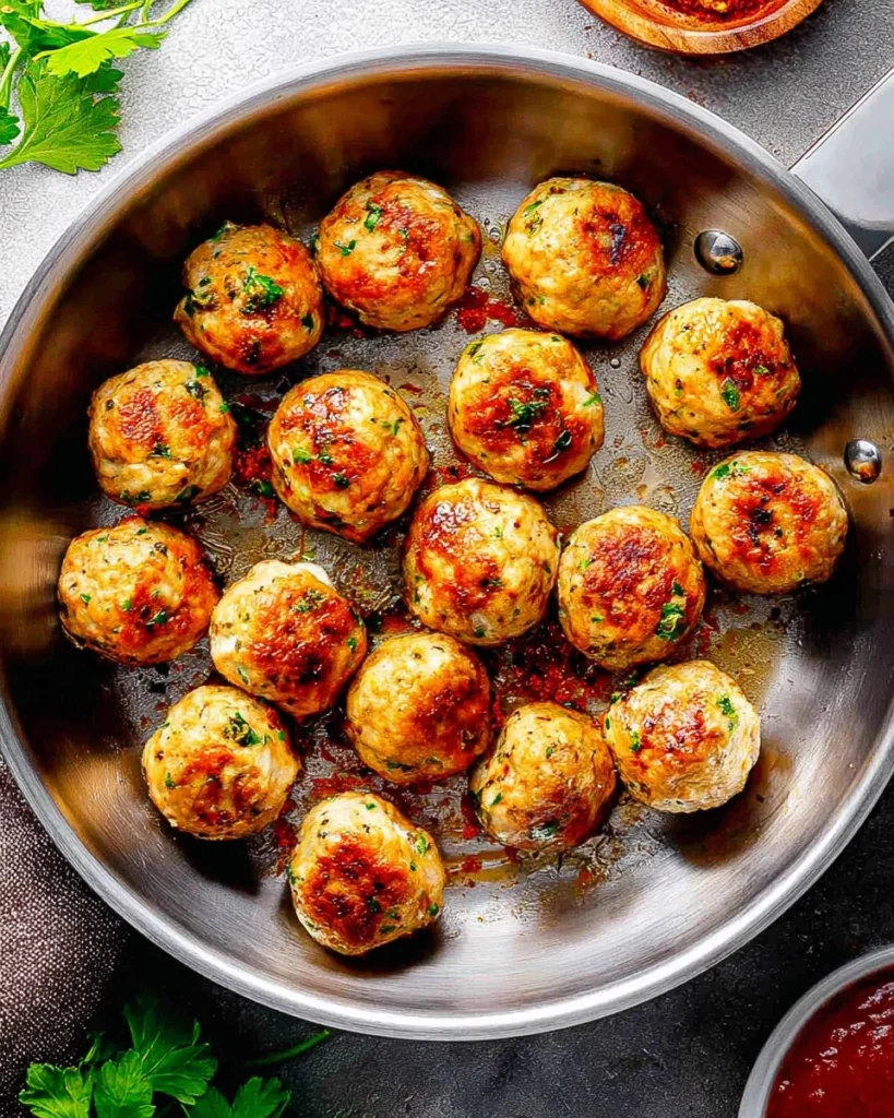 Mediterranean-Chicken-Meatballs-Recipe