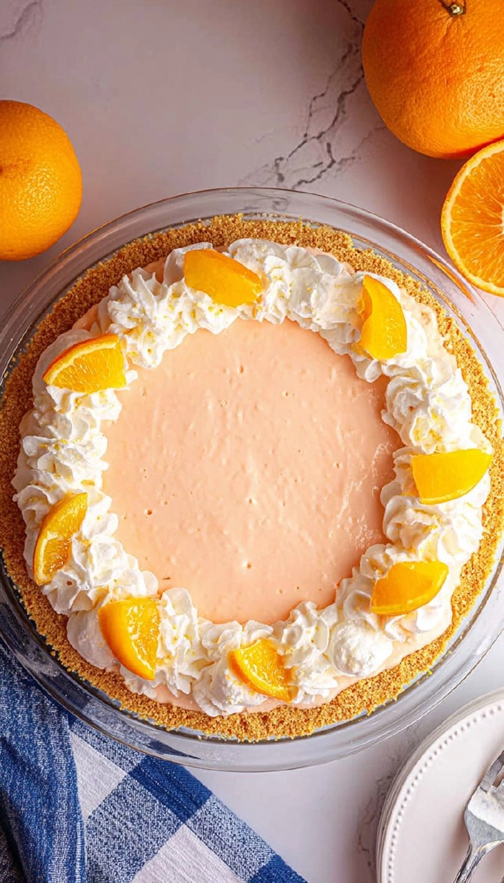 Orange Creamsicle Pie