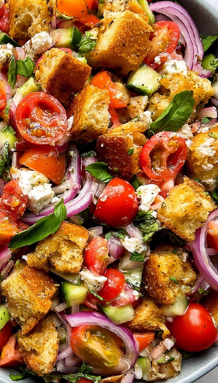 Panzanella Salad (Italian Bread Salad) 110 Panzanella Salad (Italian Bread Salad)